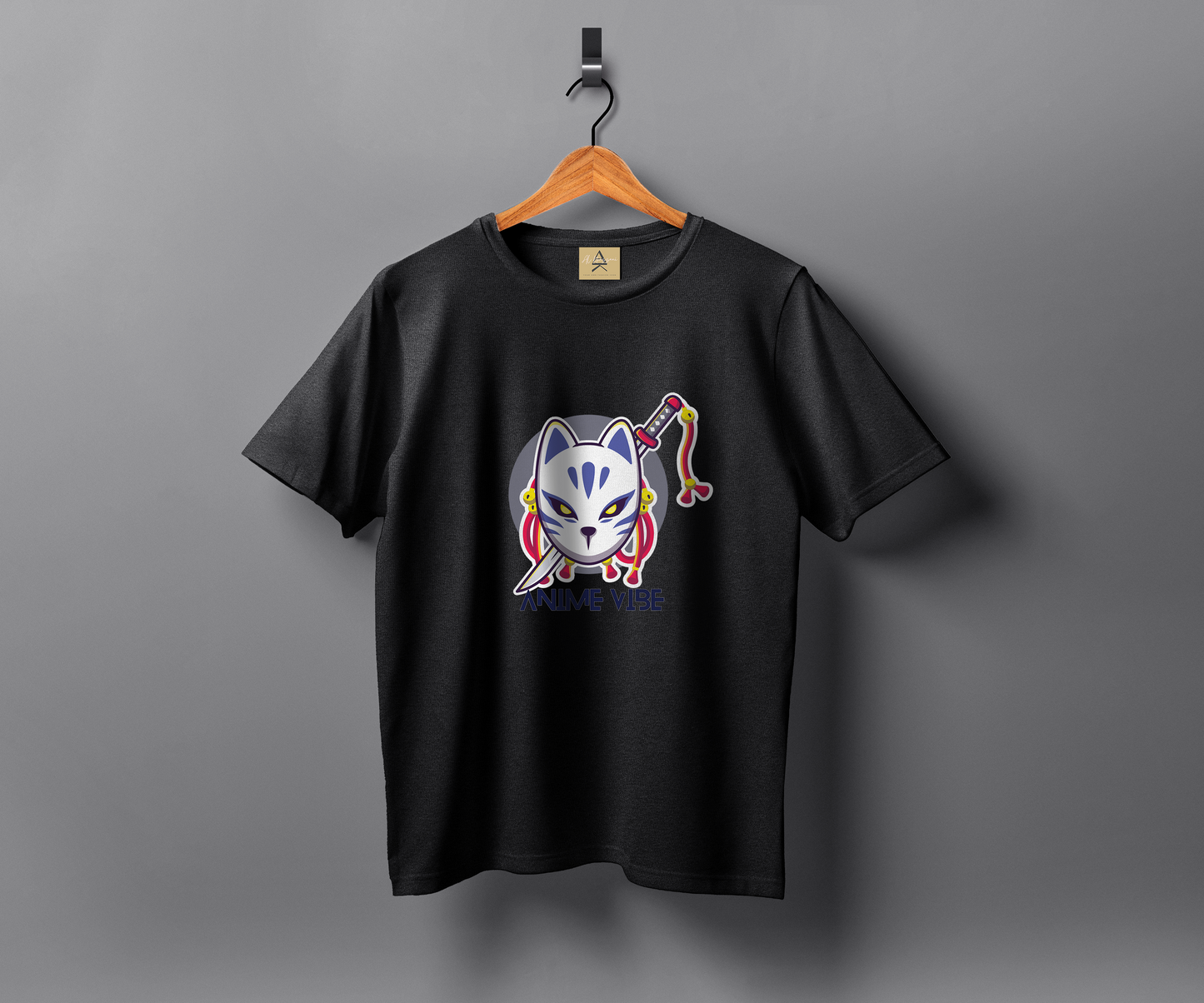 Anime Vibe Round Neck Tee