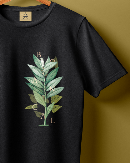 Botanical Round Neck Tee