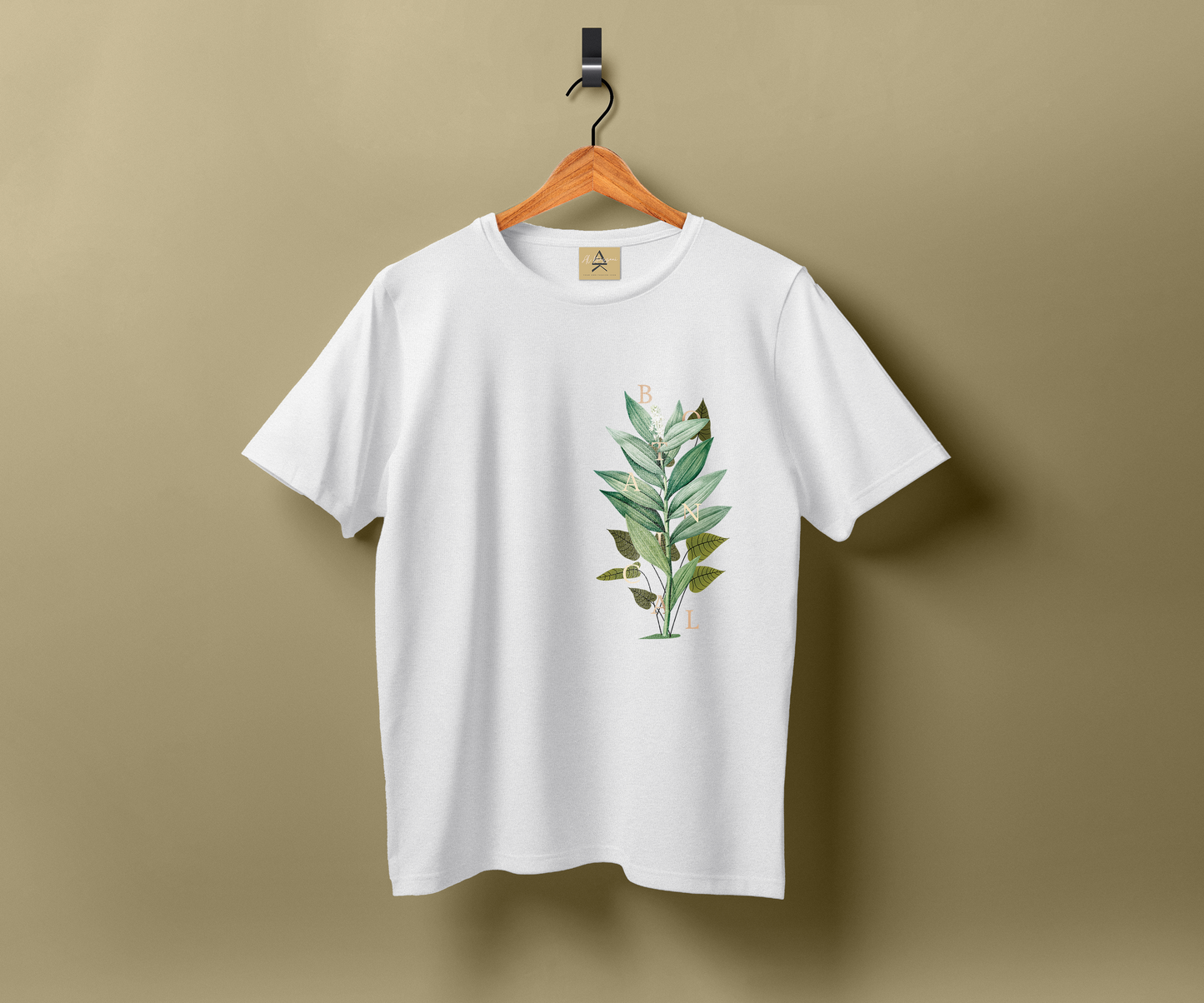 Botanical Round Neck Tee