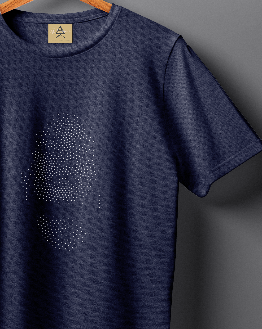 Silent Dots Round Neck Tee