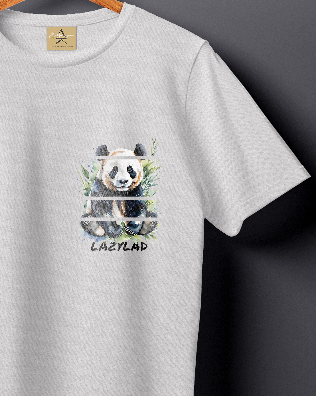 Lazy Lad Round Neck Tee