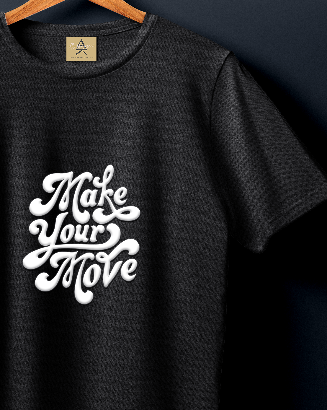 Make Your Move Round Neck Tee