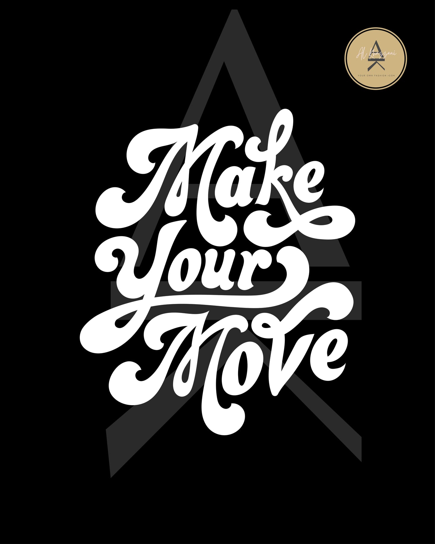 Make Your Move Round Neck Tee