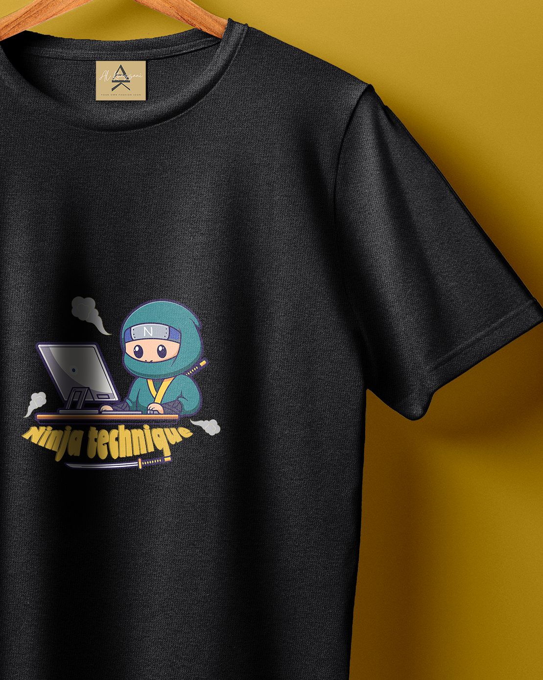 Ninja Tech Mastery Round Neck Tee