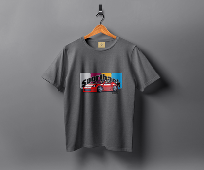 Sport Racer Round Neck Tee