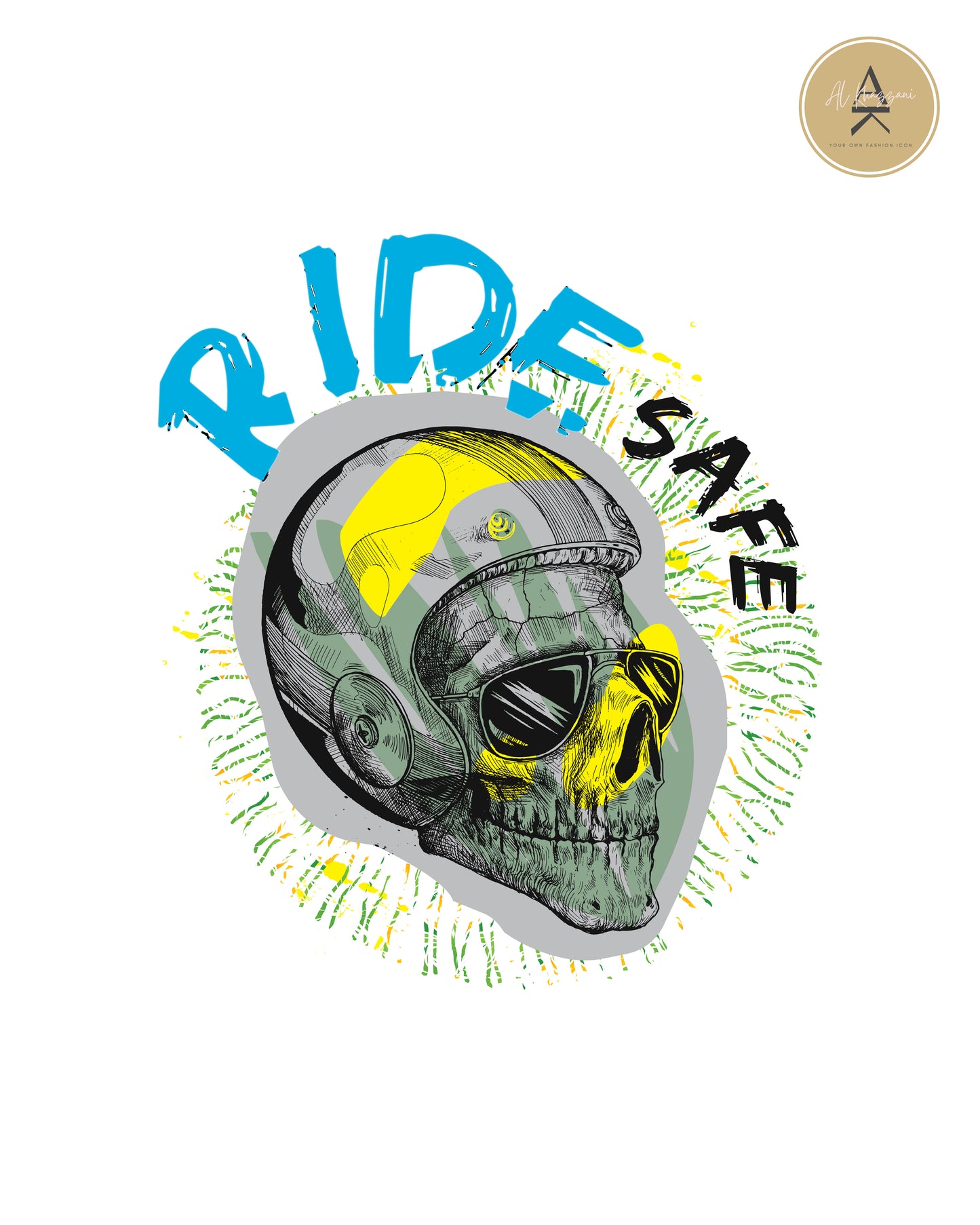 Ride Save Round Neck Tee