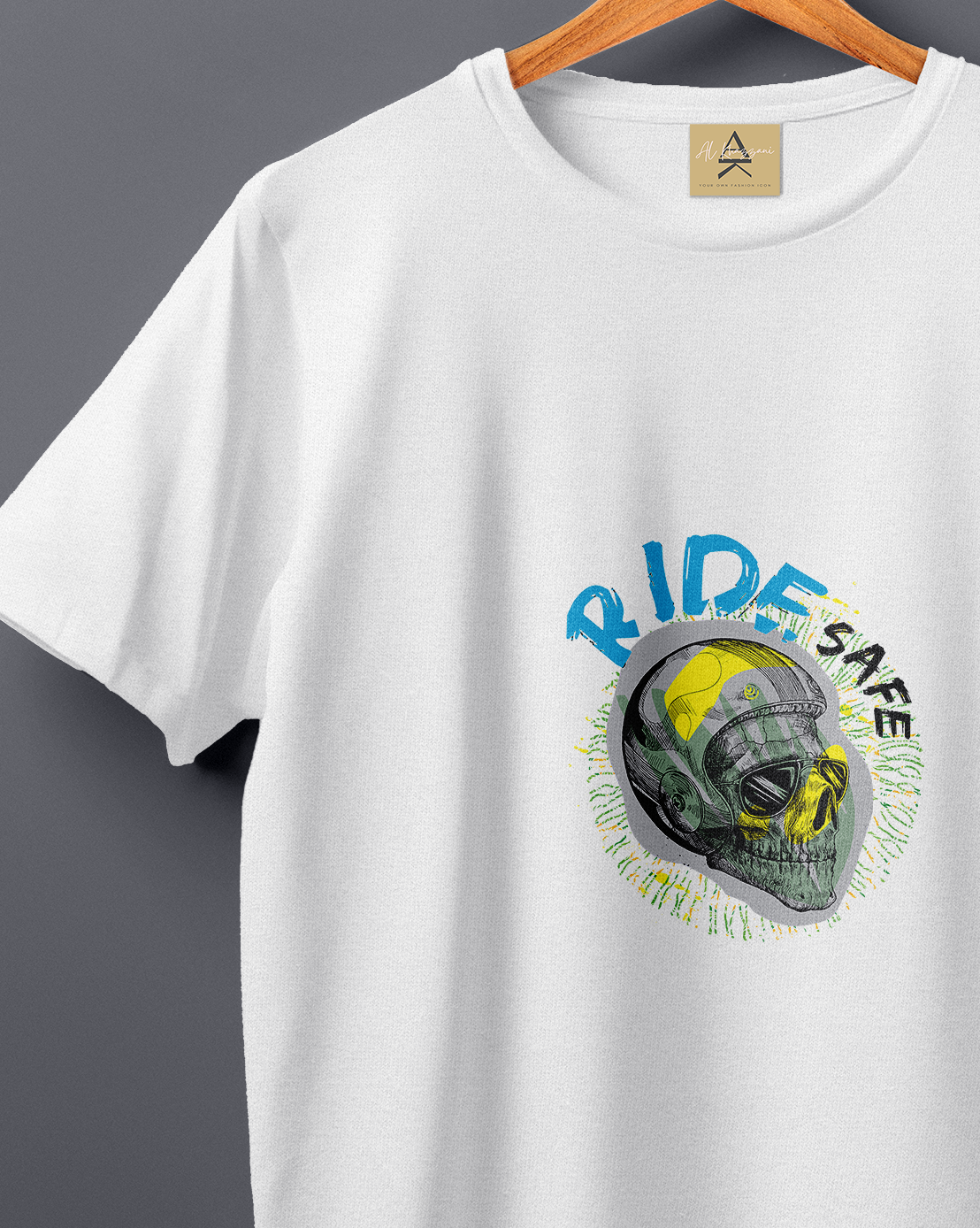 Ride Save Round Neck Tee