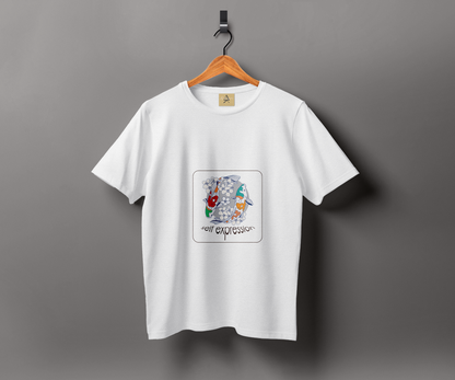 Self Expression Harmony Round Neck Tee