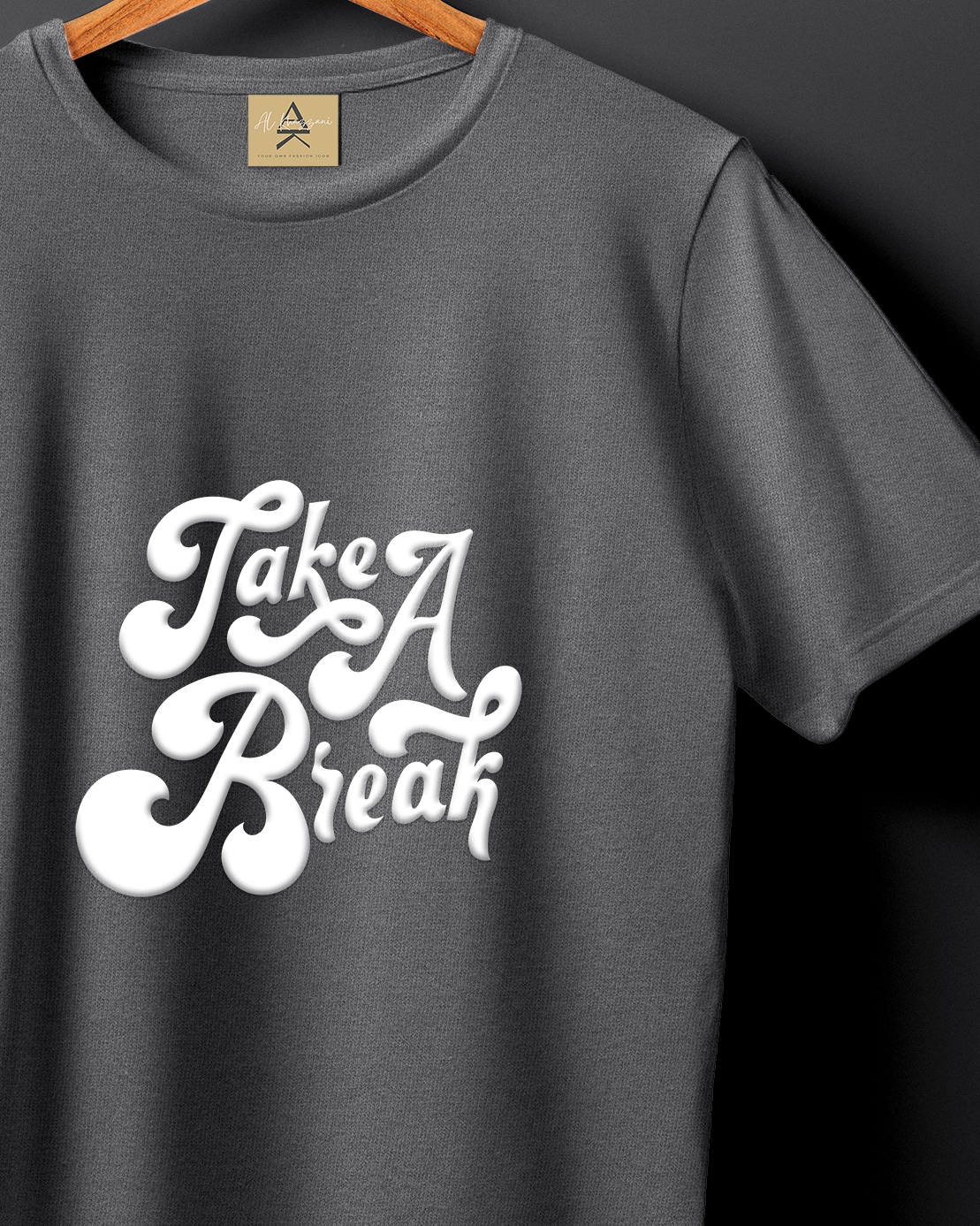 Take A Break Round Neck Tee