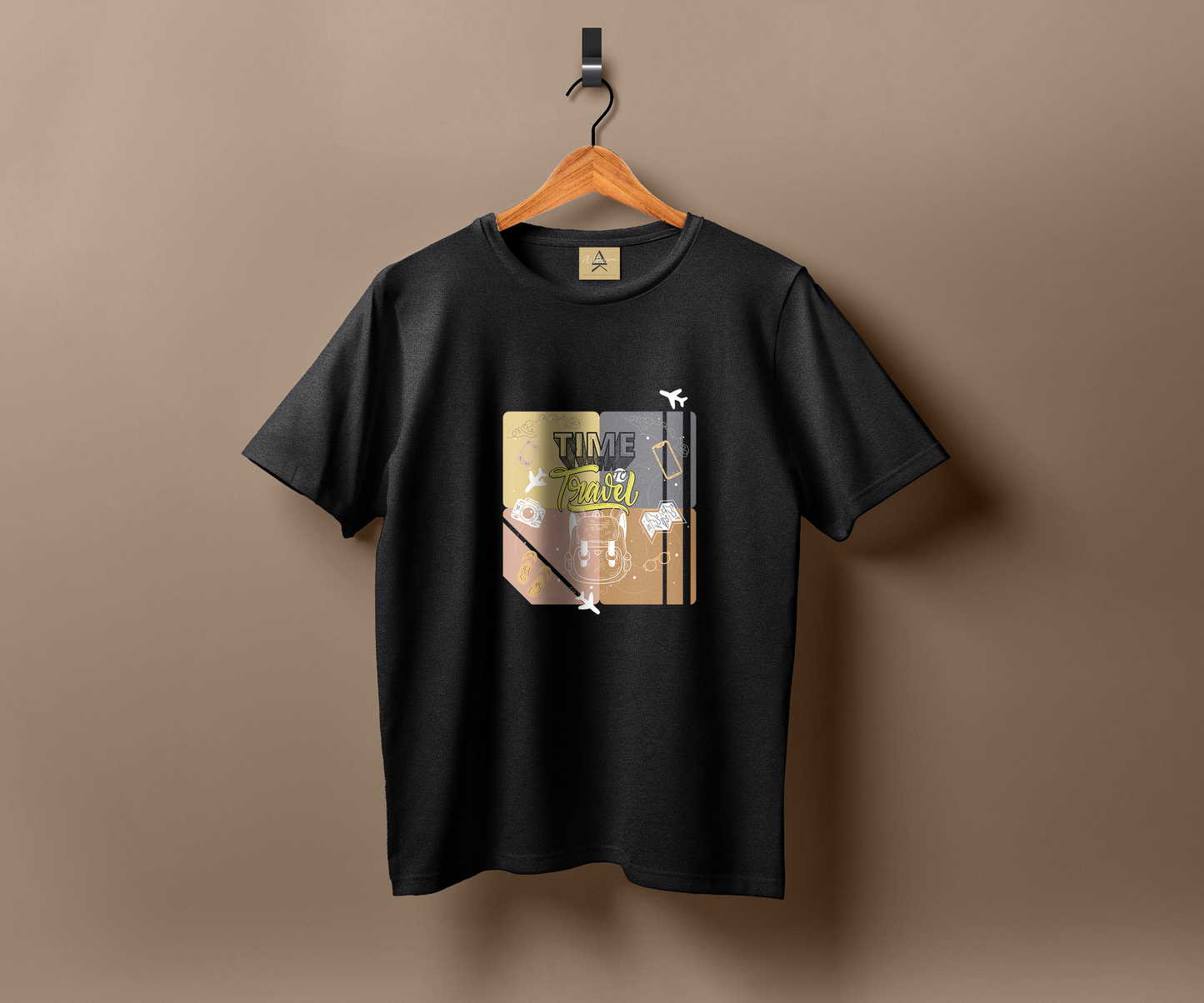 Lets Travelle Round Neck Tee